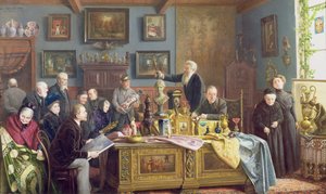 オークション、1910 作： Carl Johann Spielter